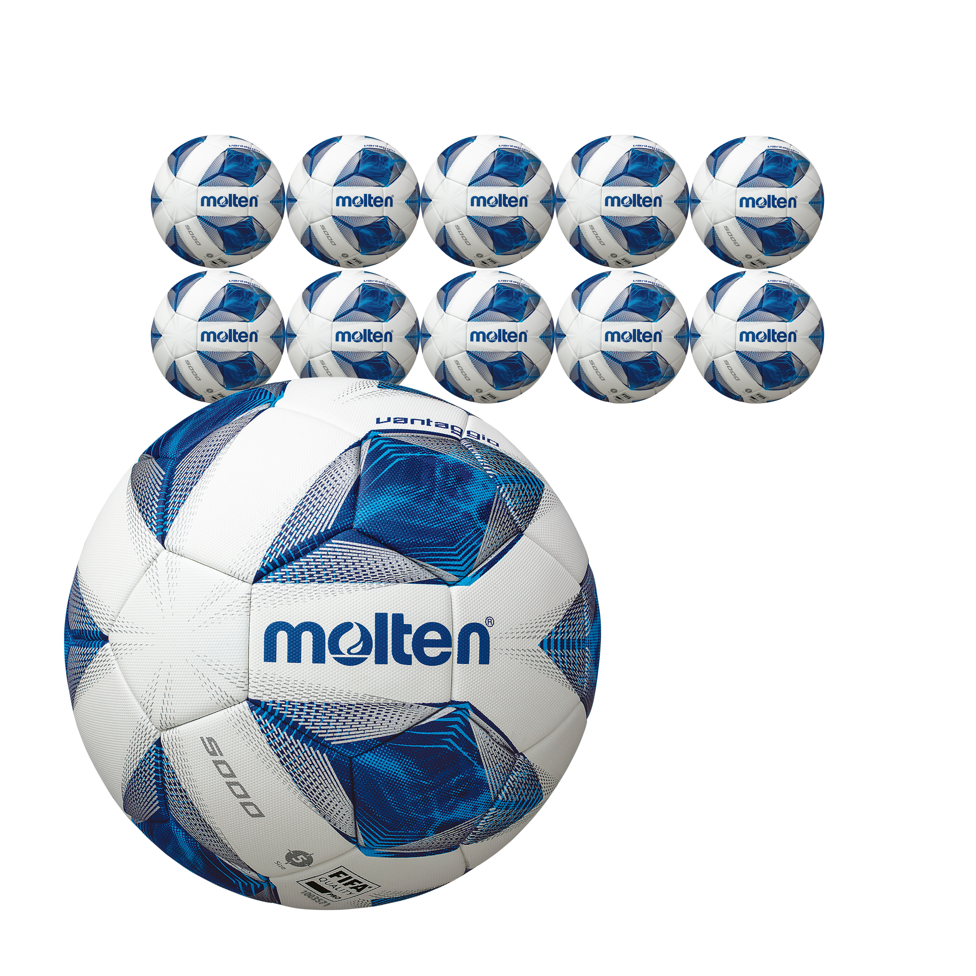 10x Ballpaket Fußball Gr. 5 | F5A5000