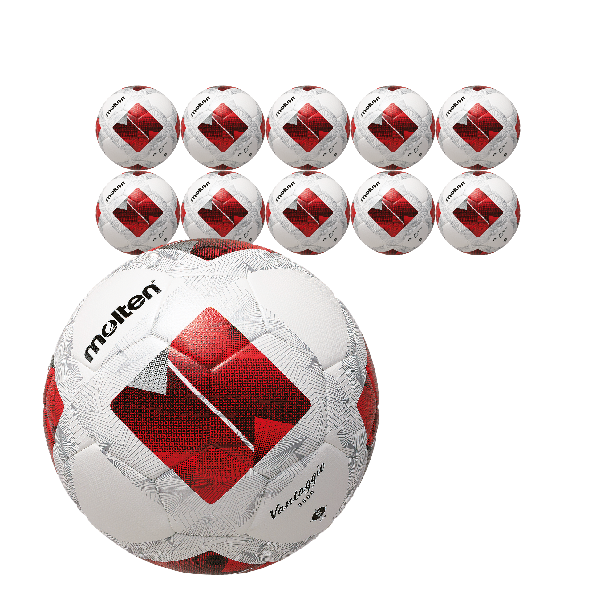 10x Ballpaket Fußball Gr. 5 | F5N3600-R